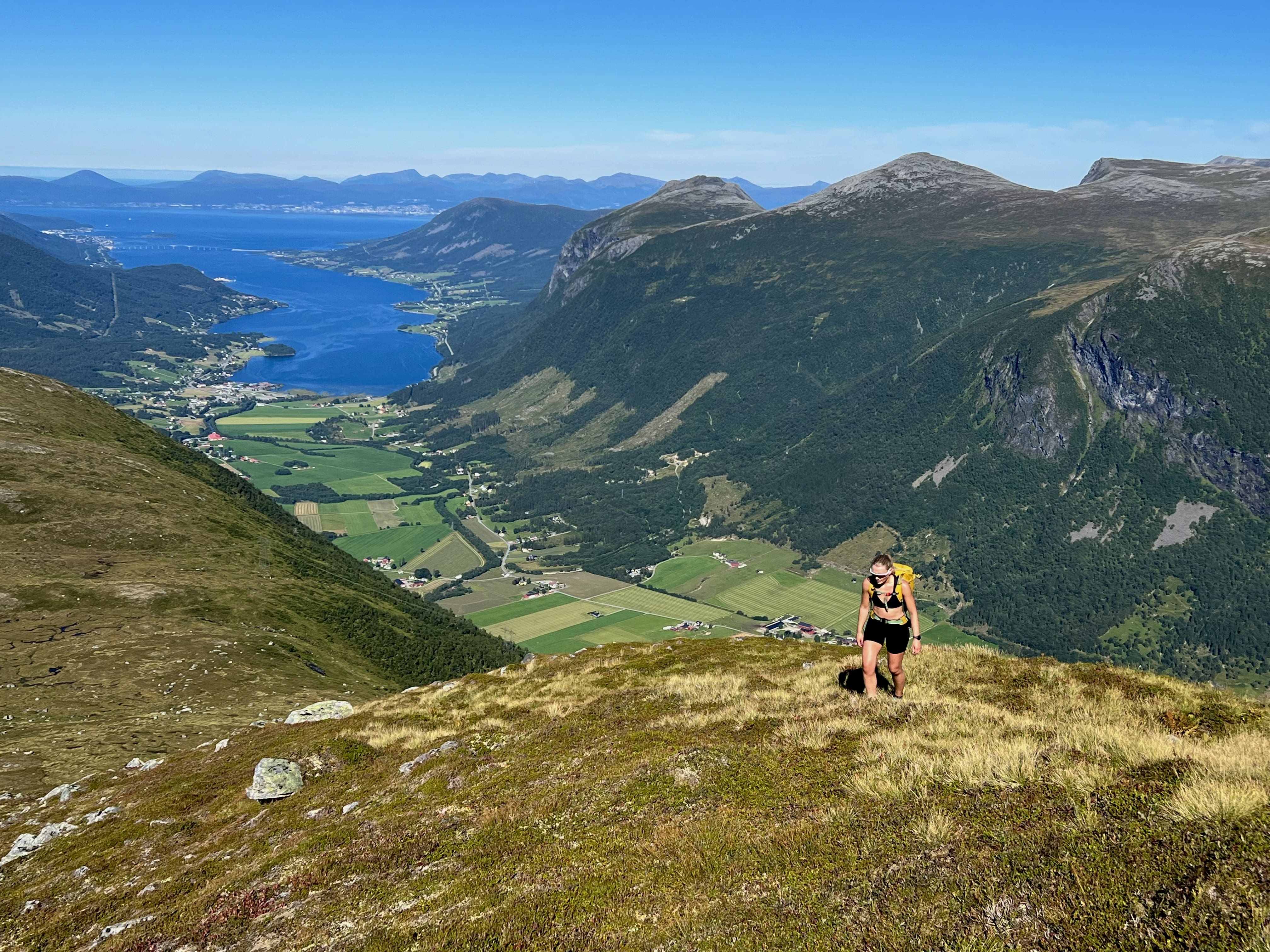 På vei opp mot Nonsfjellet